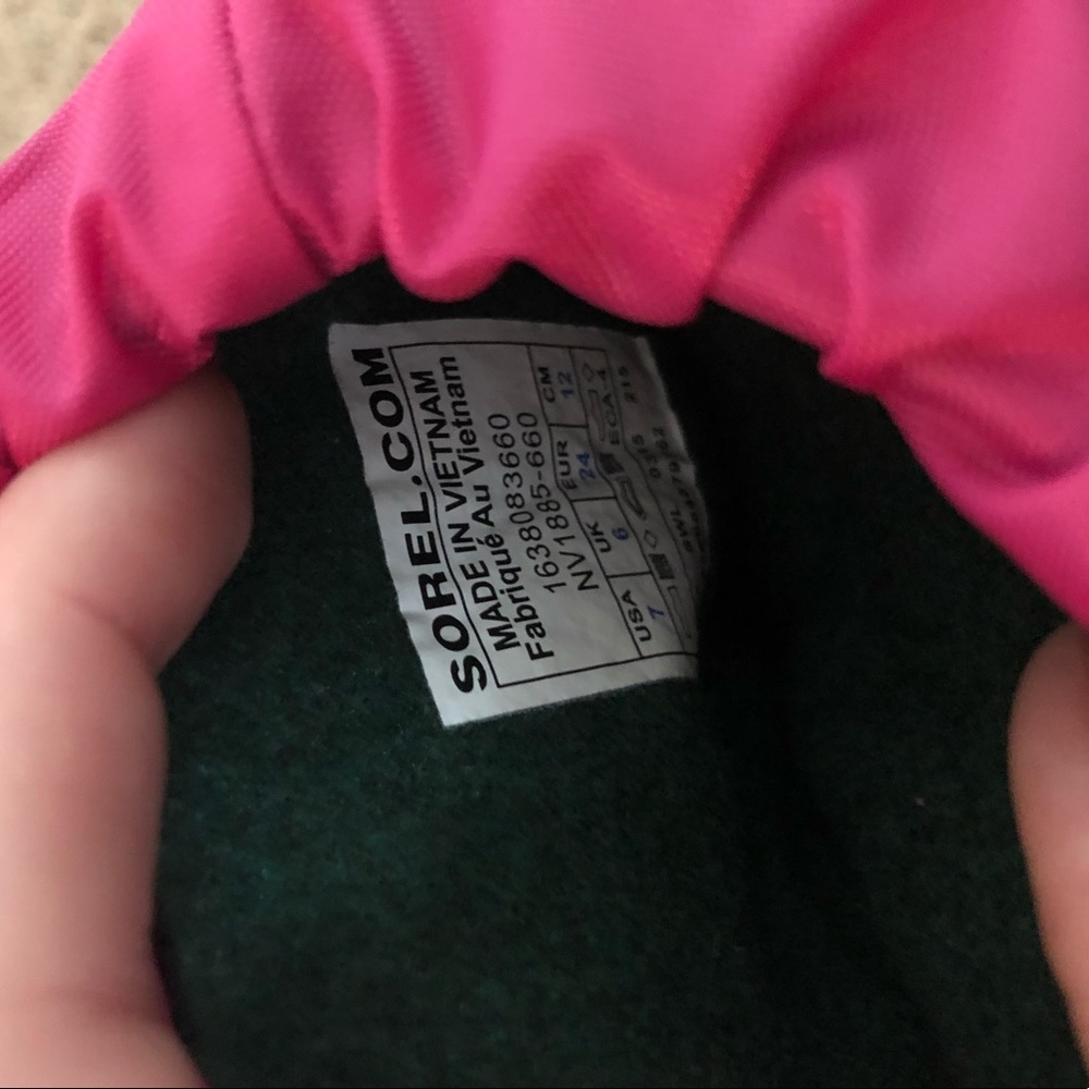 Sorel toddler snow boots - size 7